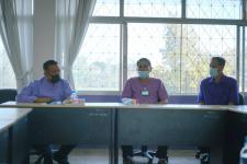 ผู้บริหารเทศบาลนครแม่สอดลงพื้นที่ตรวจเยี่ยมสถานศึกษา ในการเตรียมพร้อมในการเปิดเรียน