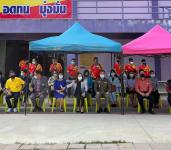 เป็นประธานในกิจกรรมปลูกต้นไม้เหลืองปรีดียาธร โรงเรียนกีฬาเทศบาลนครแม่สอด