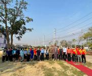 เป็นประธานในกิจกรรมปลูกต้นไม้เหลืองปรีดียาธร โรงเรียนกีฬาเทศบาลนครแม่สอด