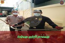 ดับเพลิงเเม่สอด ออกจับงู พีพี อพาร์ทเม้นแม่สอด