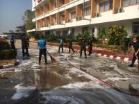 ดับเพลิงเเม่สอด ร่วมกิจกรรม Big cleaning day ทำความดี เพื่อชาติ ศาสนา พระมหากษัตริย์ โรงเรียนในเขตเทศบาลนครเเม่สอด
