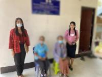 ลงพื้นที่ตลาดท่ารถแม่ระมาด และชุมชนสองแควสอง เพื่อติดตามเคสพร้อมประสานศูนย์คุ้มครองคนไร้ที่พึ่งจังหวัดตาก