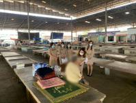 ลงพื้นที่ตลาดท่ารถแม่ระมาด และชุมชนสองแควสอง ติดตามเยี่ยมบ้านผู้สูงอายุเพื่อการพัฒนาคุณภาพชีวิตต่อไป