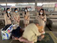 ลงพื้นที่ติดตามผู้สูงอายุอย่างต่อเนื่อองตลาดท่ารถแม่ระมาด พร้อมประสานศูนย์คุ้มครองคนไร้ที่พึ่งจังหวัดตาก 