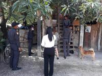 ลงพื้นที่เยี่ยมครอบครัวและประเมินเบื้องต้นถึงความสัมพันธ์ครอบครัวผู้ประสบปัญหาการใช้ความรุนแรงในครอบครัว