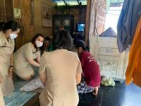 ลงพื้นที่ชุมชนดอนไชยและ ชุมชนสองแคว1 เพื่อเยี่ยมบ้านผู้สูงอายุและให้ความช่วยเหลือด้านการพัฒนาคุณภาพชีวิตของประชาชนเทศบาลนครแม่สอด