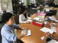 การประเมินความพึงพอใจการใช้บริการกองสวัสดิการสังคม