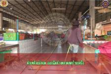ดับเพลิงเเม่สอด ออกฉีดล้างตลาดสดบ้านเหนือ