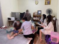 ลงพื้นที่เยี่ยมบ้านผู้สูงอายุเพื่อประเมินสุขภาวะทางกายเบื้องต้น ประกอบการประสานทีมเยี่ยมบ้านโรงพยาบาลแม่สอดในการประเมินสภาพความพิการ เพื่อขอรับสวัสดิการตามความเหมาะสมต่อไป