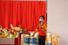 พิธีเปิดโครงการรณรงค์ป้องกันยาเสพติดในสถานศึกษา โรงเรียนกีฬาเทศบาลนครแม่สอด