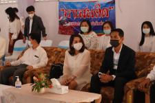 พิธีเปิดโครงการรณรงค์ป้องกันยาเสพติดในสถานศึกษา โรงเรียนกีฬาเทศบาลนครแม่สอด