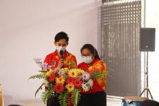 พิธีเปิดโครงการรณรงค์ป้องกันยาเสพติดในสถานศึกษา โรงเรียนกีฬาเทศบาลนครแม่สอด