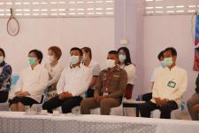 พิธีเปิดโครงการรณรงค์ป้องกันยาเสพติดในสถานศึกษา โรงเรียนกีฬาเทศบาลนครแม่สอด