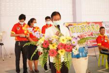 พิธีเปิดโครงการรณรงค์ป้องกันยาเสพติดในสถานศึกษา โรงเรียนกีฬาเทศบาลนครแม่สอด