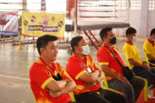 พิธีเปิดโครงการรณรงค์ป้องกันยาเสพติดในสถานศึกษา โรงเรียนกีฬาเทศบาลนครแม่สอด