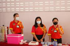 พิธีเปิดโครงการรณรงค์ป้องกันยาเสพติดในสถานศึกษา โรงเรียนกีฬาเทศบาลนครแม่สอด