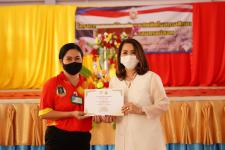 พิธีเปิดโครงการรณรงค์ป้องกันยาเสพติดในสถานศึกษา โรงเรียนกีฬาเทศบาลนครแม่สอด