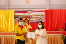 พิธีเปิดโครงการรณรงค์ป้องกันยาเสพติดในสถานศึกษา โรงเรียนกีฬาเทศบาลนครแม่สอด