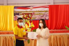 พิธีเปิดโครงการรณรงค์ป้องกันยาเสพติดในสถานศึกษา โรงเรียนกีฬาเทศบาลนครแม่สอด