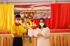 พิธีเปิดโครงการรณรงค์ป้องกันยาเสพติดในสถานศึกษา โรงเรียนกีฬาเทศบาลนครแม่สอด