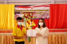 พิธีเปิดโครงการรณรงค์ป้องกันยาเสพติดในสถานศึกษา โรงเรียนกีฬาเทศบาลนครแม่สอด