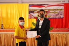 พิธีเปิดโครงการรณรงค์ป้องกันยาเสพติดในสถานศึกษา โรงเรียนกีฬาเทศบาลนครแม่สอด