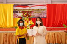 พิธีเปิดโครงการรณรงค์ป้องกันยาเสพติดในสถานศึกษา โรงเรียนกีฬาเทศบาลนครแม่สอด