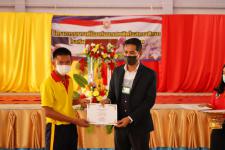 พิธีเปิดโครงการรณรงค์ป้องกันยาเสพติดในสถานศึกษา โรงเรียนกีฬาเทศบาลนครแม่สอด