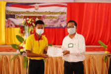 พิธีเปิดโครงการรณรงค์ป้องกันยาเสพติดในสถานศึกษา โรงเรียนกีฬาเทศบาลนครแม่สอด