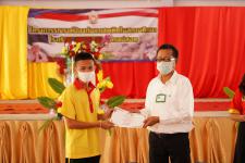 พิธีเปิดโครงการรณรงค์ป้องกันยาเสพติดในสถานศึกษา โรงเรียนกีฬาเทศบาลนครแม่สอด