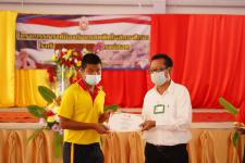 พิธีเปิดโครงการรณรงค์ป้องกันยาเสพติดในสถานศึกษา โรงเรียนกีฬาเทศบาลนครแม่สอด