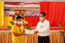 พิธีเปิดโครงการรณรงค์ป้องกันยาเสพติดในสถานศึกษา โรงเรียนกีฬาเทศบาลนครแม่สอด