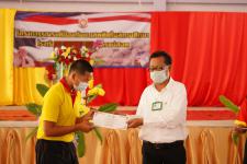 พิธีเปิดโครงการรณรงค์ป้องกันยาเสพติดในสถานศึกษา โรงเรียนกีฬาเทศบาลนครแม่สอด