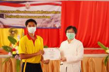 พิธีเปิดโครงการรณรงค์ป้องกันยาเสพติดในสถานศึกษา โรงเรียนกีฬาเทศบาลนครแม่สอด