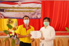 พิธีเปิดโครงการรณรงค์ป้องกันยาเสพติดในสถานศึกษา โรงเรียนกีฬาเทศบาลนครแม่สอด