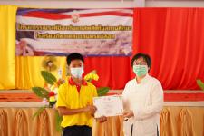 พิธีเปิดโครงการรณรงค์ป้องกันยาเสพติดในสถานศึกษา โรงเรียนกีฬาเทศบาลนครแม่สอด