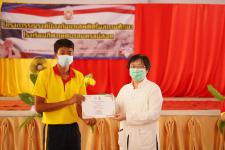 พิธีเปิดโครงการรณรงค์ป้องกันยาเสพติดในสถานศึกษา โรงเรียนกีฬาเทศบาลนครแม่สอด