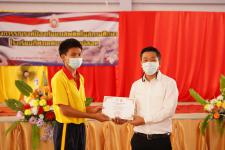 พิธีเปิดโครงการรณรงค์ป้องกันยาเสพติดในสถานศึกษา โรงเรียนกีฬาเทศบาลนครแม่สอด