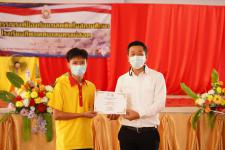 พิธีเปิดโครงการรณรงค์ป้องกันยาเสพติดในสถานศึกษา โรงเรียนกีฬาเทศบาลนครแม่สอด