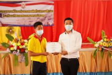 พิธีเปิดโครงการรณรงค์ป้องกันยาเสพติดในสถานศึกษา โรงเรียนกีฬาเทศบาลนครแม่สอด