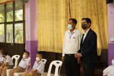 คณะกรรมการตรวจเยี่ยมสนามสอบ การประเมินความสามารถมารถด้านการอ่านของผู็เรียน (RT) ชั้นประถมศึกษาปีที่ 1 ปีการศึกาา 2563 ได้ลงพื้นที่ตรวจเี่ยมสนามสอบ