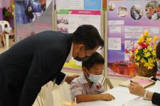 คณะกรรมการตรวจเยี่ยมสนามสอบ การประเมินความสามารถมารถด้านการอ่านของผู็เรียน (RT) ชั้นประถมศึกษาปีที่ 1 ปีการศึกาา 2563 ได้ลงพื้นที่ตรวจเี่ยมสนามสอบ