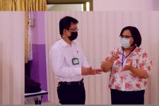 คณะกรรมการตรวจเยี่ยมสนามสอบ การประเมินความสามารถมารถด้านการอ่านของผู็เรียน (RT) ชั้นประถมศึกษาปีที่ 1 ปีการศึกาา 2563 ได้ลงพื้นที่ตรวจเี่ยมสนามสอบ