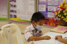 คณะกรรมการตรวจเยี่ยมสนามสอบ การประเมินความสามารถมารถด้านการอ่านของผู็เรียน (RT) ชั้นประถมศึกษาปีที่ 1 ปีการศึกาา 2563 ได้ลงพื้นที่ตรวจเี่ยมสนามสอบ