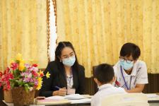 คณะกรรมการตรวจเยี่ยมสนามสอบ การประเมินความสามารถมารถด้านการอ่านของผู็เรียน (RT) ชั้นประถมศึกษาปีที่ 1 ปีการศึกาา 2563 ได้ลงพื้นที่ตรวจเี่ยมสนามสอบ