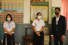 คณะกรรมการตรวจเยี่ยมสนามสอบ การประเมินความสามารถมารถด้านการอ่านของผู็เรียน (RT) ชั้นประถมศึกษาปีที่ 1 ปีการศึกาา 2563 ได้ลงพื้นที่ตรวจเี่ยมสนามสอบ