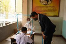 คณะกรรมการตรวจเยี่ยมสนามสอบ การประเมินความสามารถมารถด้านการอ่านของผู็เรียน (RT) ชั้นประถมศึกษาปีที่ 1 ปีการศึกาา 2563 ได้ลงพื้นที่ตรวจเี่ยมสนามสอบ