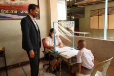 คณะกรรมการตรวจเยี่ยมสนามสอบ การประเมินความสามารถมารถด้านการอ่านของผู็เรียน (RT) ชั้นประถมศึกษาปีที่ 1 ปีการศึกาา 2563 ได้ลงพื้นที่ตรวจเี่ยมสนามสอบ