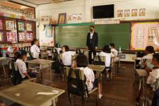 คณะกรรมการตรวจเยี่ยมสนามสอบ การประเมินความสามารถมารถด้านการอ่านของผู็เรียน (RT) ชั้นประถมศึกษาปีที่ 1 ปีการศึกาา 2563 ได้ลงพื้นที่ตรวจเี่ยมสนามสอบ