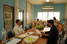 คณะกรรมการตรวจเยี่ยมสนามสอบ การประเมินความสามารถมารถด้านการอ่านของผู็เรียน (RT) ชั้นประถมศึกษาปีที่ 1 ปีการศึกาา 2563 ได้ลงพื้นที่ตรวจเี่ยมสนามสอบ